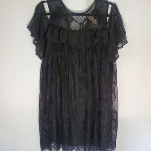 Anthropologie foxiedox baby doll dress